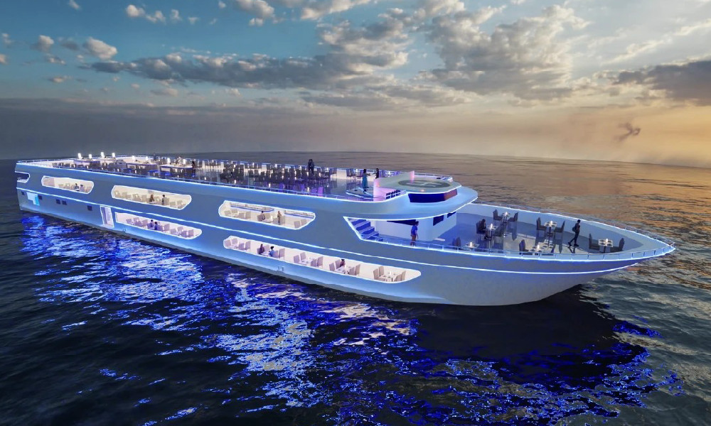 Luxury White Dinner Cruise – International Buffet & Unlimited Beer & Wine