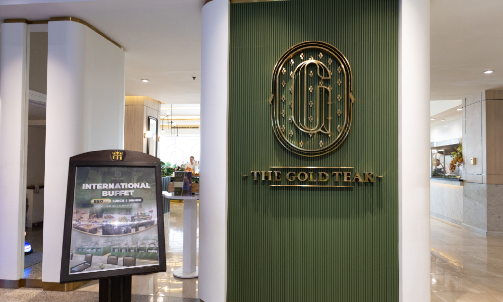 International Buffet Dining Experience at The Gold Teak Restaurant