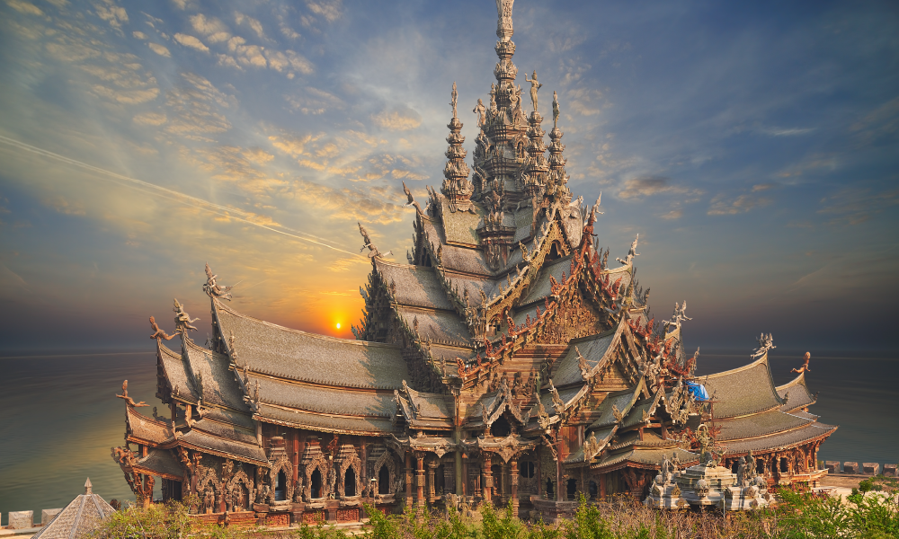 The Sanctuary of Truth – A Spectacular Wooden Masterpiece by the Sea